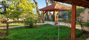 La casa con flores
